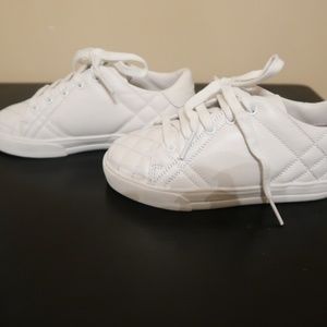 Burberry Westford Stitched Checkered Sneakers